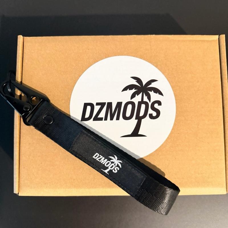 DZ Mods black keychain strap
