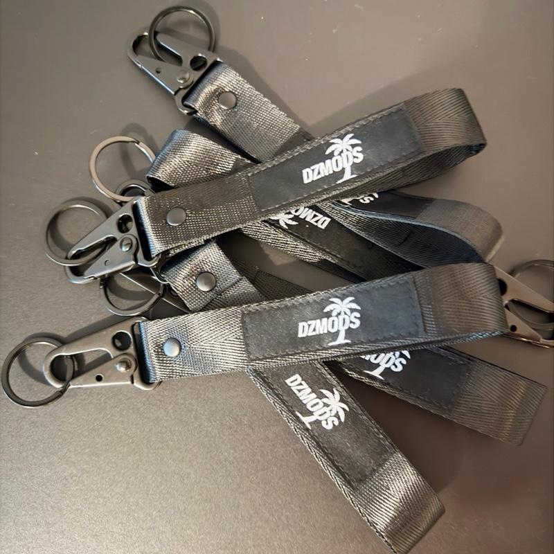 DZ Mods black keychain strap